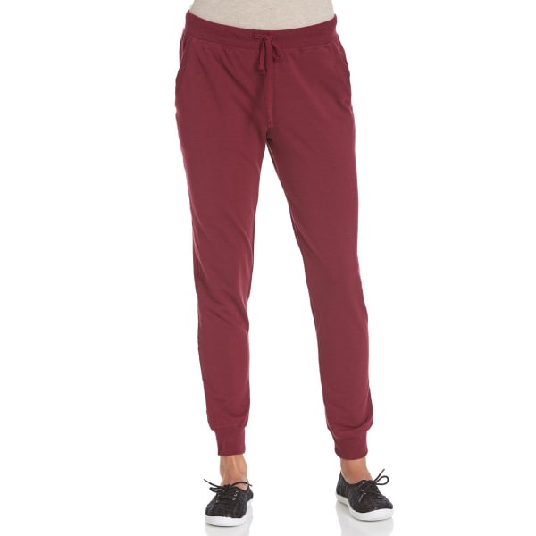AMBIANCE Juniors' French Terry Joggers