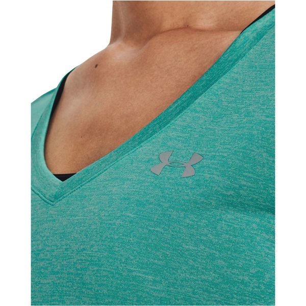 UNDER ARMOUR Women's Tech Twist V-Neck Tee