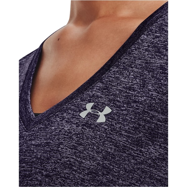 UNDER ARMOUR Women's Tech Twist V-Neck Tee