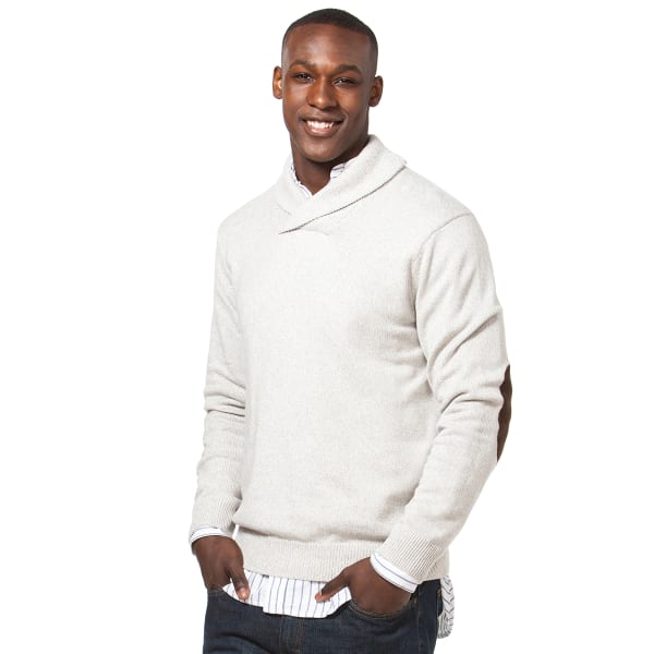 CHAPS Men's Solid Shaw Twist Sweater