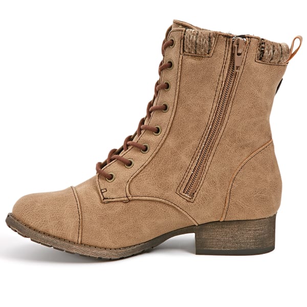 JELLYPOP Women's Len Lace-Up Boots