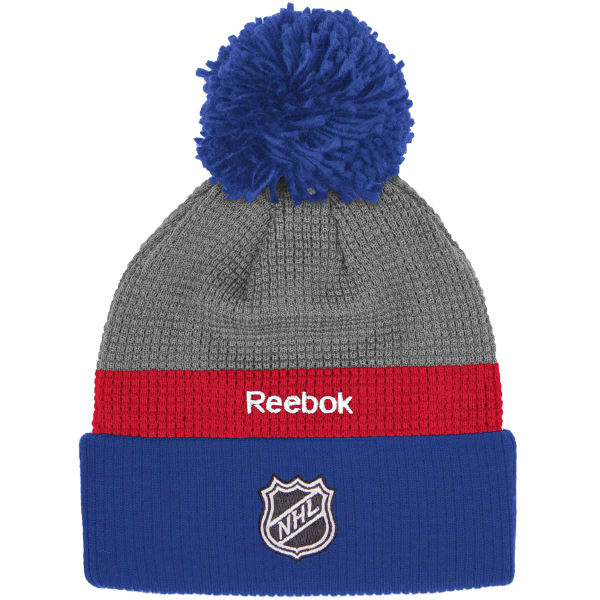 NEW YORK RANGERS Cuffed Pom-Pom Beanie