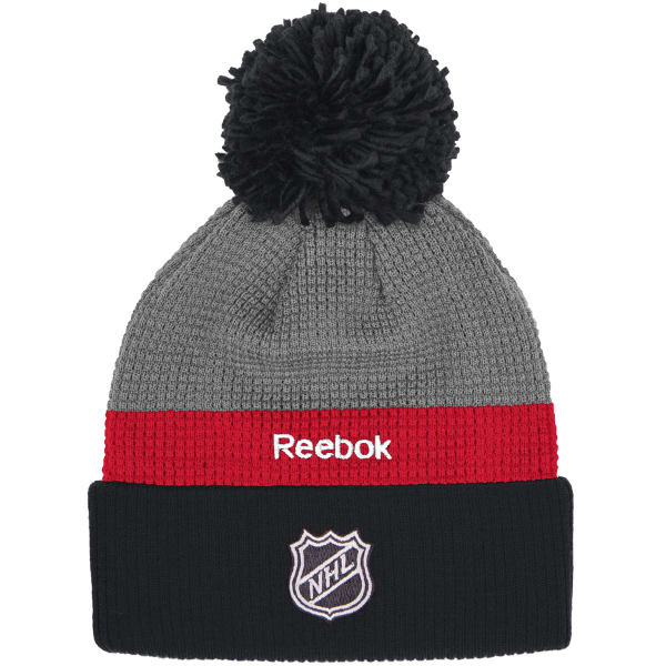 NEW JERSEY DEVILS Cuffed Pom-Pom Beanie