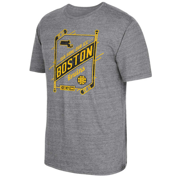 REEBOK Men's Boston Bruins Our Home, Our Ice Short-Sleeve Tee