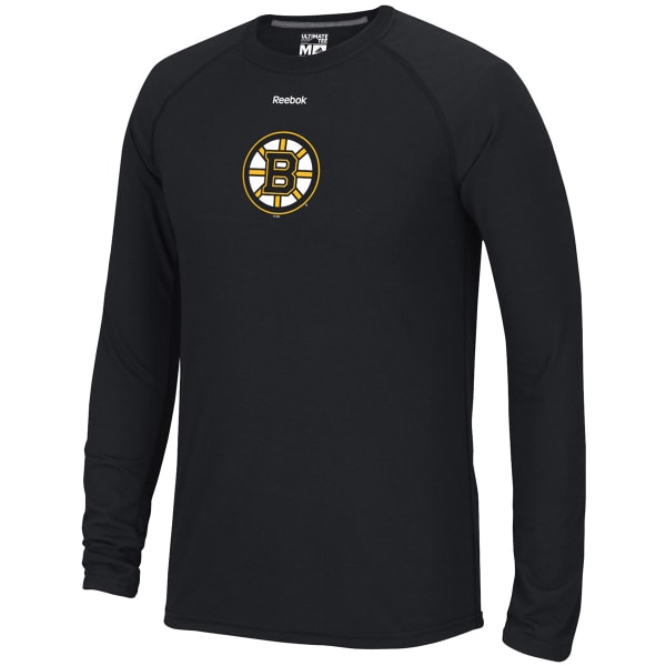 REEBOK Men's Boston Bruins Center Position Long-Sleeve Tee