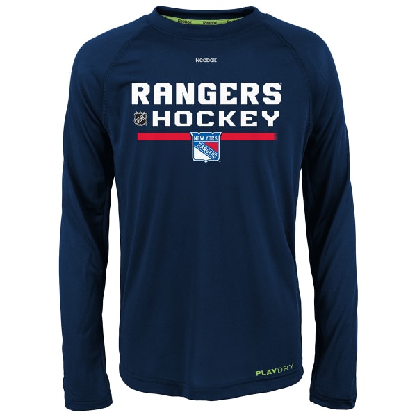 NEW YORK RANGERS Kids' Authentic Freeze Long Sleeve Tee