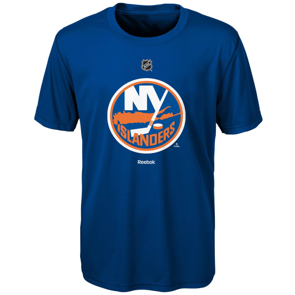 NEW YORK ISLANDERS Boys' Primary Logo Perf Short Sleeve Tee