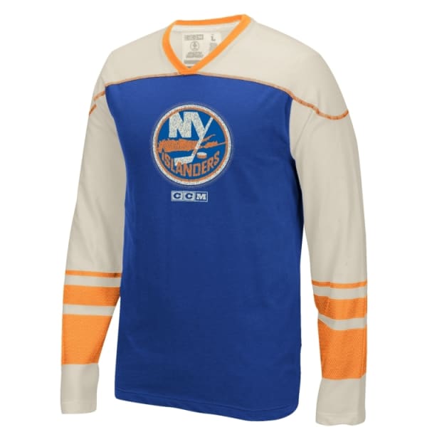 NEW YORK ISLANDERS Men's CCM Long Sleeve Tee