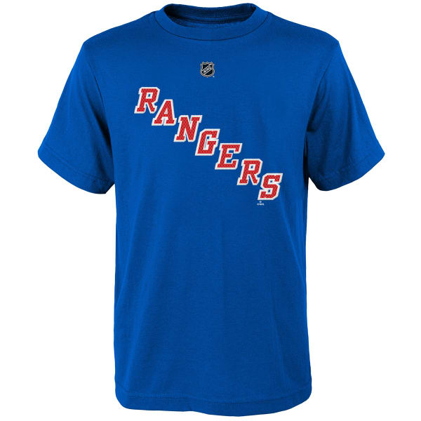 NEW YORK RANGERS Boys' Henrik Lundqvist #30 Name and Number Tee