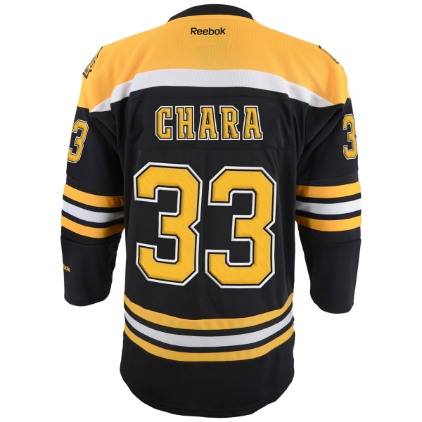 BOSTON BRUINS Boys' Chara #33 Home Premier Jersey