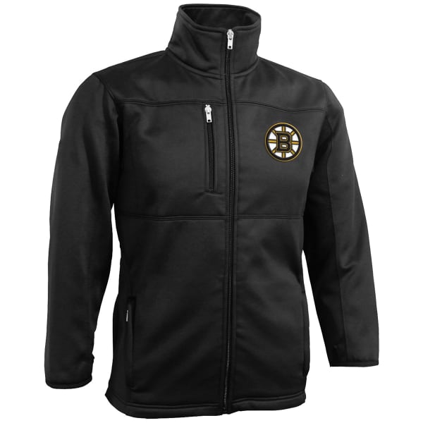 BOSTON BRUINS Boys' Bonded Fleece Full-Zip Jacket