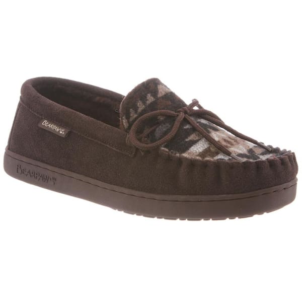 BEARPAW Men's Aztec Moccasin II Slippers