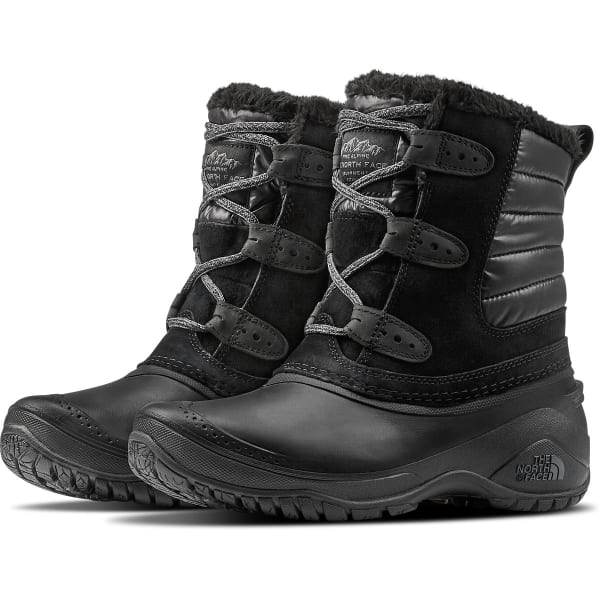 THE NORTH FACE Women's Shellista II Shorty Insulated Waterproof Winter Boots, Dark Gull Grey/Cloud Grey