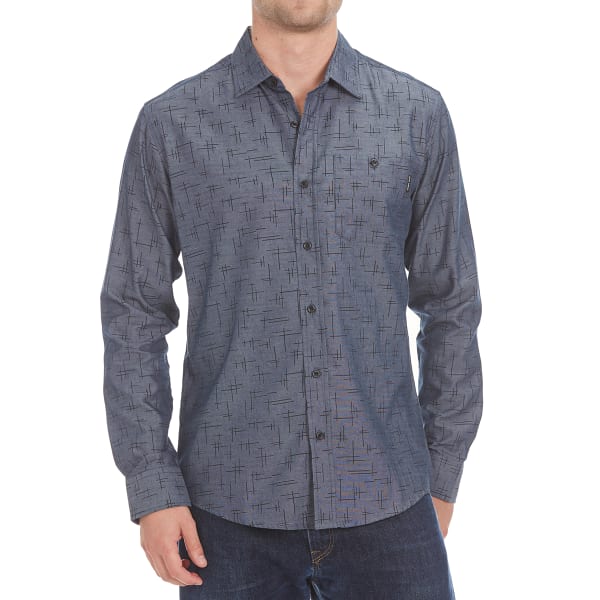 OCEAN CURRENT Guys' Crisscross Long-Sleeve Shirt