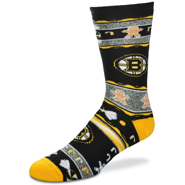 BOSTON BRUINS Ugly Christmas Socks