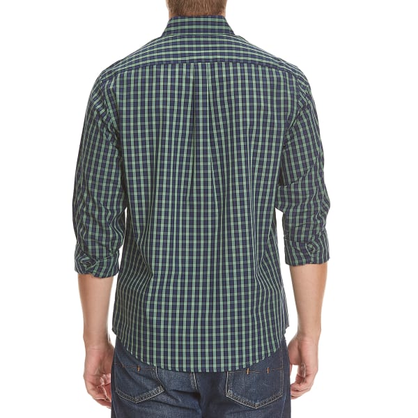 DOCKERS Men's Box Plaid Woven Shirt