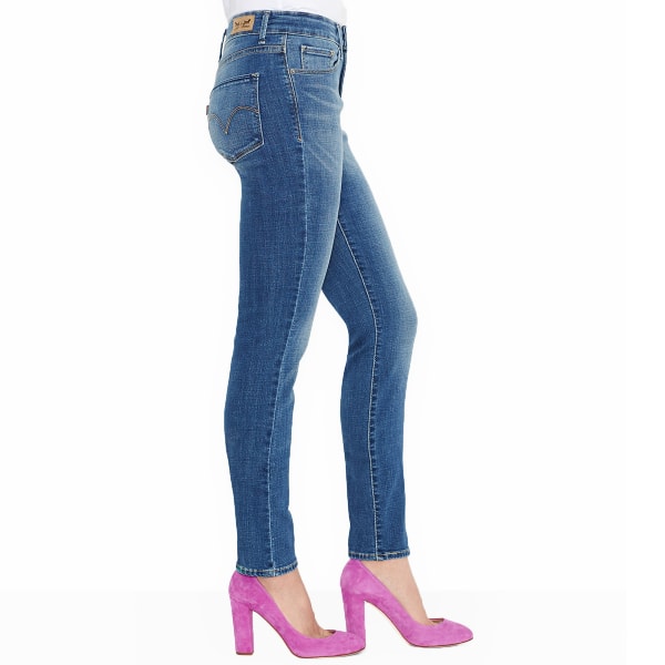 LEVI'S Women's Mid Rise Skinny Jeans, Long Length