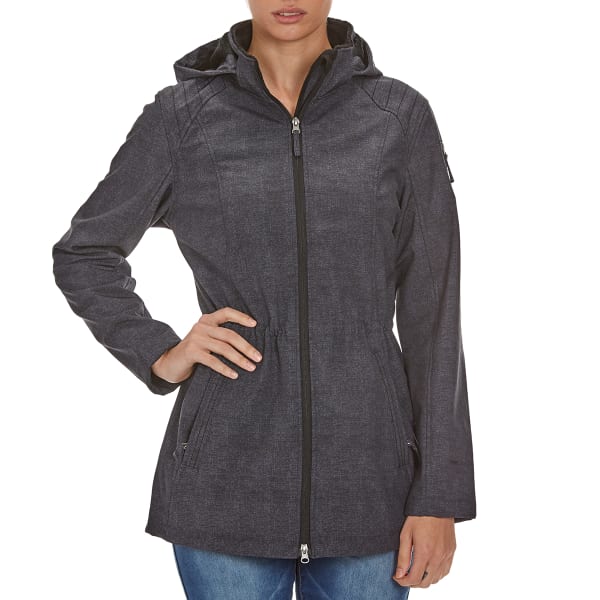 FREE COUNTRY Women's Long Anorak Softshell Jacket