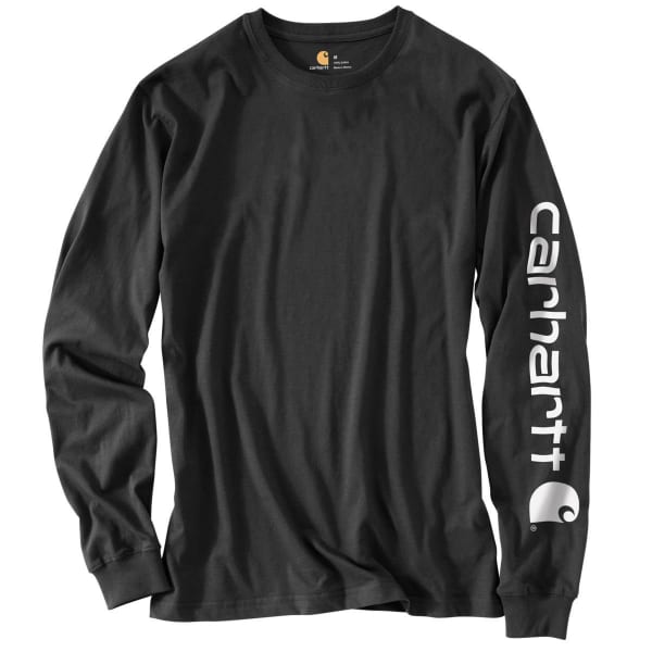 CARHARTT Men's Long-Sleeve Graphic Logo Tee