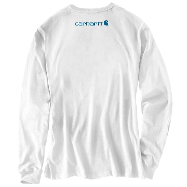 CARHARTT Men's Long-Sleeve Graphic Logo Tee