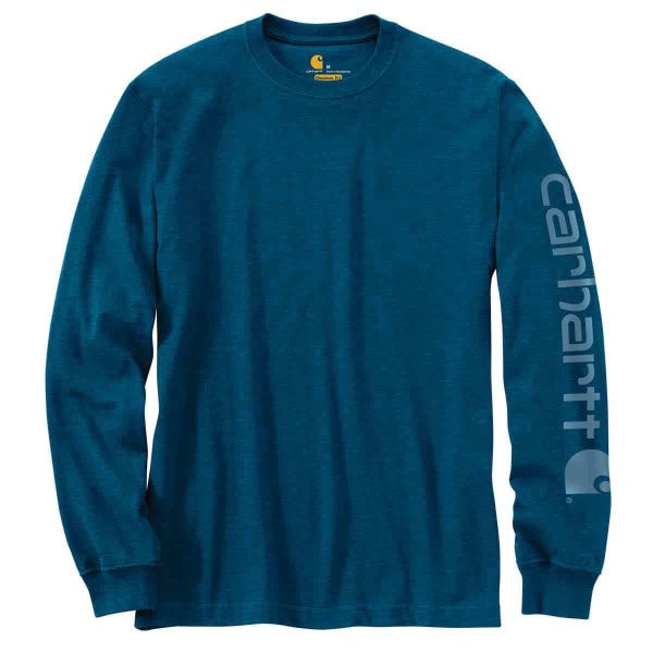 CARHARTT Men's Long-Sleeve Graphic Logo Tee