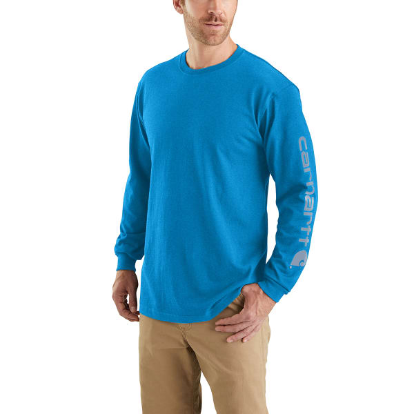 CARHARTT Men's Long-Sleeve Graphic Logo Tee