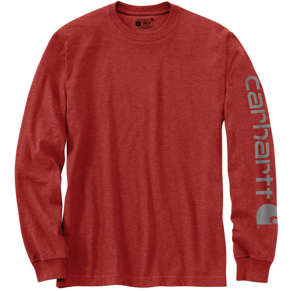 CARHARTT Men's Long-Sleeve Graphic Logo Tee