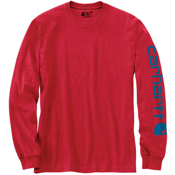 CARHARTT Men's Long-Sleeve Graphic Logo Tee