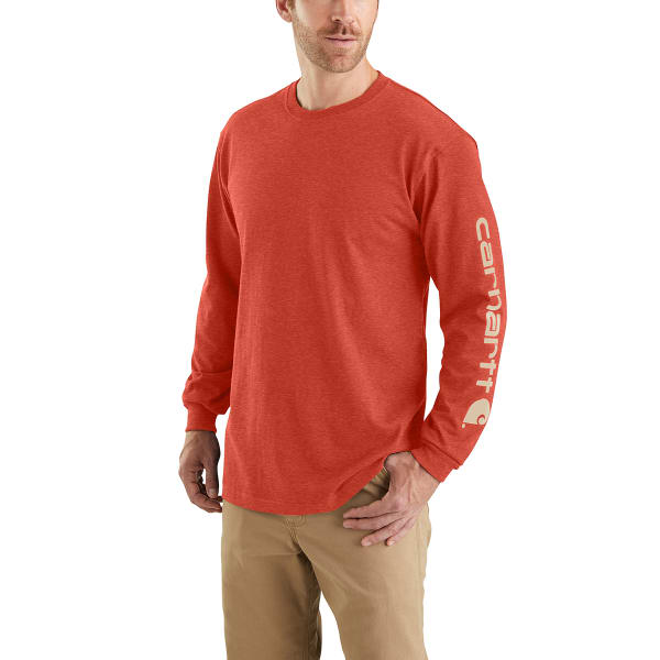 CARHARTT Men's Long-Sleeve Graphic Logo Tee