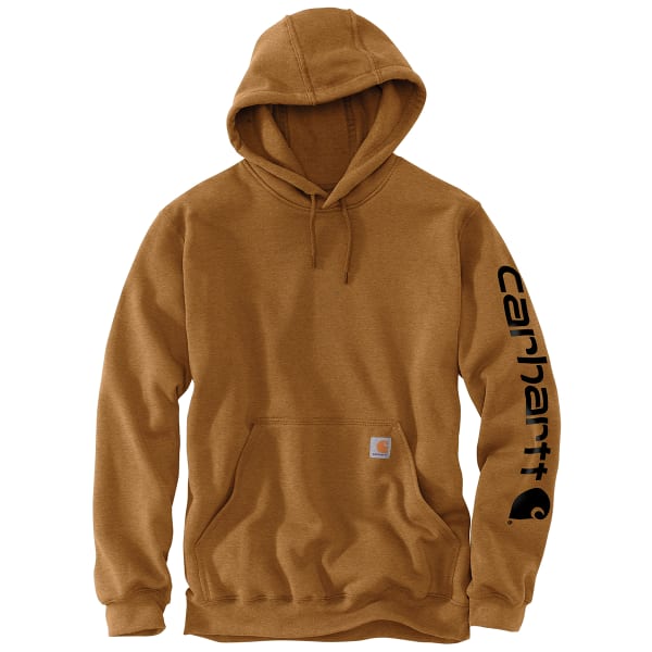 CARHARTT Men's Midweight Hooded Logo Sweatshirt