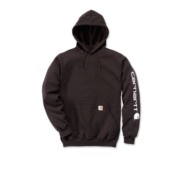 CARHARTT Men's Midweight Hooded Logo Sweatshirt