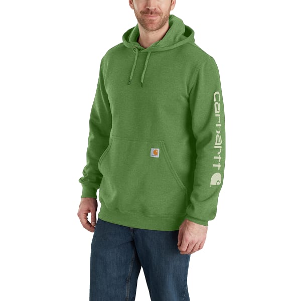 CARHARTT Men's Midweight Hooded Logo Sweatshirt