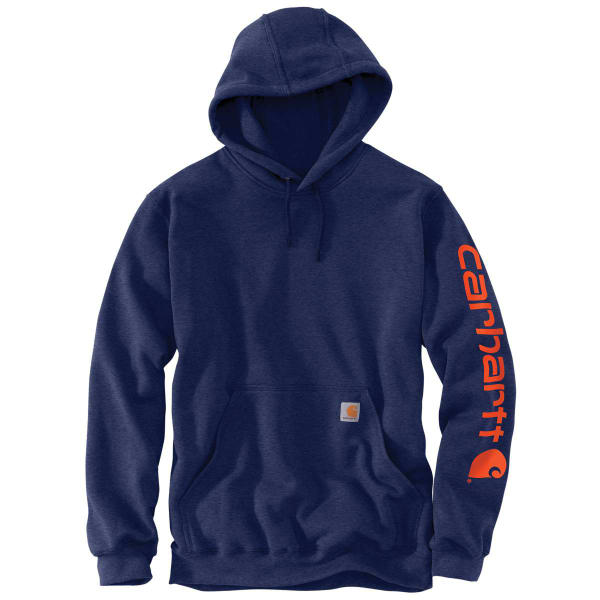 CARHARTT Men's Midweight Hooded Logo Sweatshirt