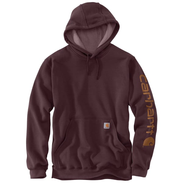 CARHARTT Men's Midweight Hooded Logo Sweatshirt