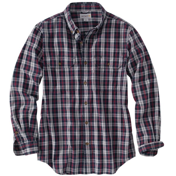 CARHARTT Men's Fort Plaid Long-Sleeve Shirt