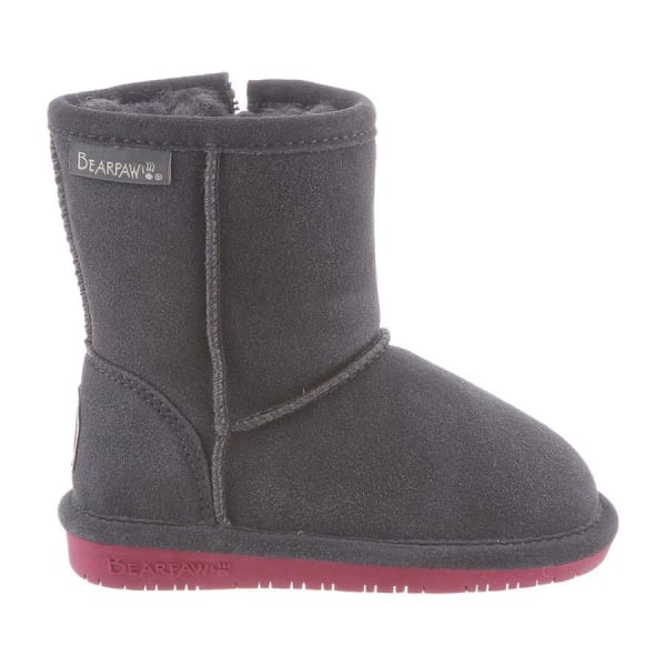 BEARPAW Toddler Girls' Emma Zipper Boots