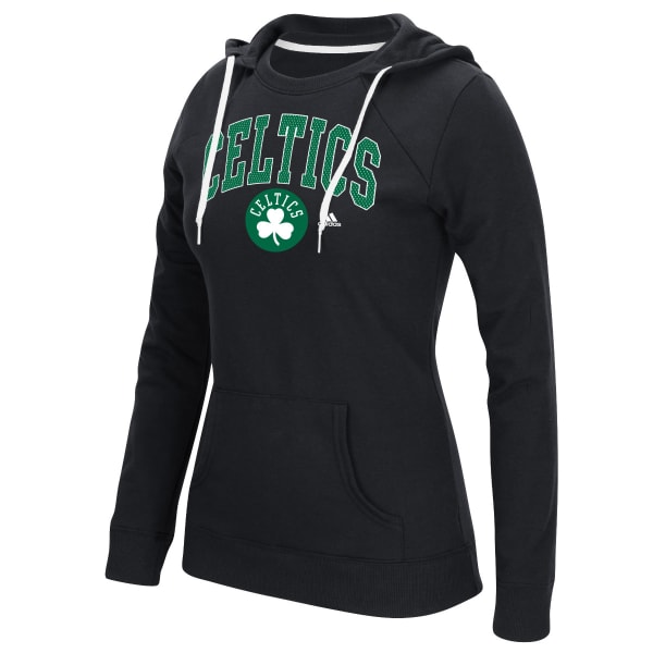 BOSTON CELTICS Women's Outline Big Arch Fleece Pullover Hoodie