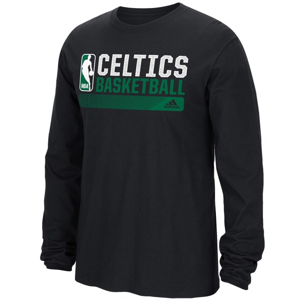 ADIDAS Men's Boston Celtics Icon Status Long-Sleeve Tee