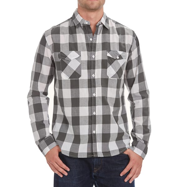 COUNTER INTELLIGENCE Guys' Two-Color Buffalo Plaid Shirt