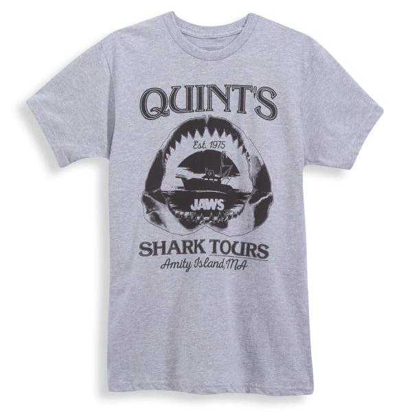 D55 Guys' Jaws Shark Tours Short-Sleeve Tee