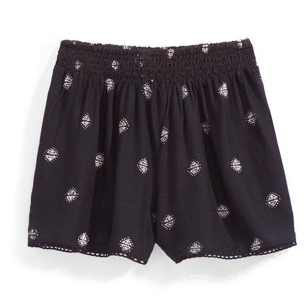 ANGIE Juniors' Printed Soft Shorts