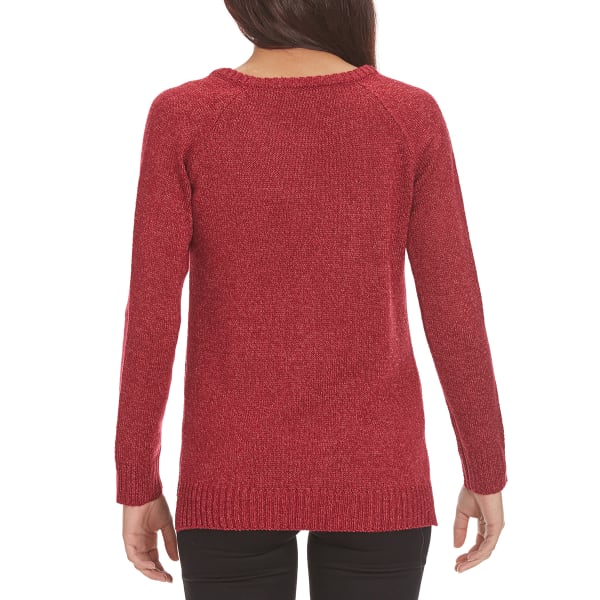 BY DESIGN Women's Marled Cable Knit Sweater