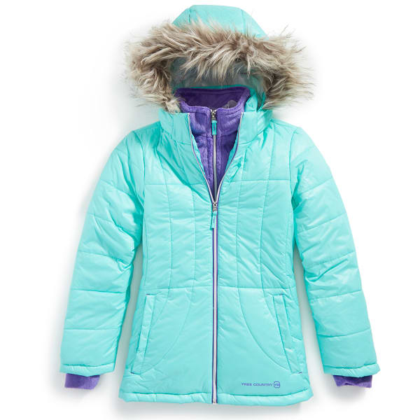 FREE COUNTRY Girls' Cire Puffer Jacket