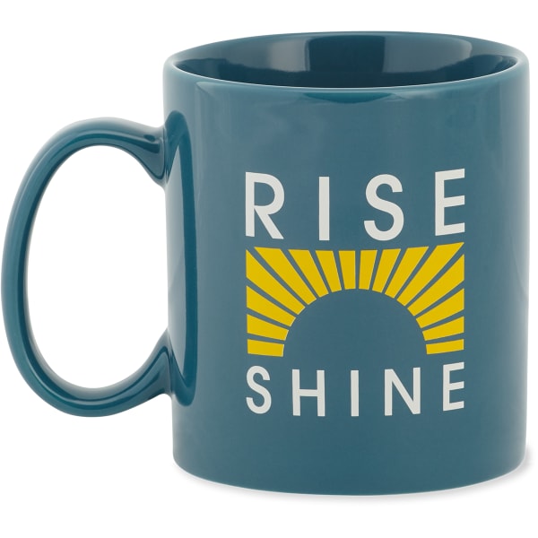 LIFE IS GOOD Rise & Shine Run Rays Jake's Mug