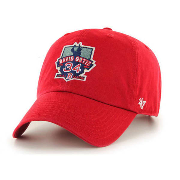 BOSTON RED SOX Men's David Ortiz Retirement Cap, Red