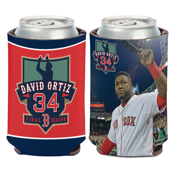 BOSTON RED SOX David Ortiz Final Season Coozie