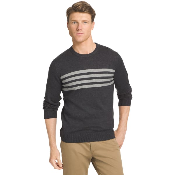 IZOD Men's Campus Crew Chest Stripe Sweater