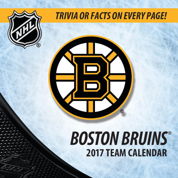 BOSTON BRUINS 2017 Box Calendar