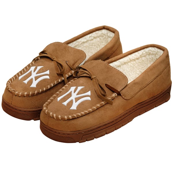 NEW YORK YANKEES Men's Moccasin Slippers