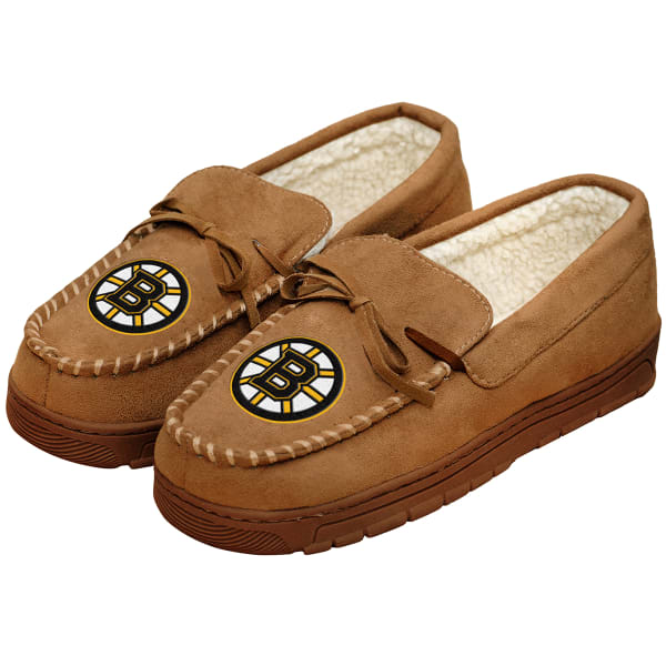 BOSTON BRUINS Men's Moccasin Slippers